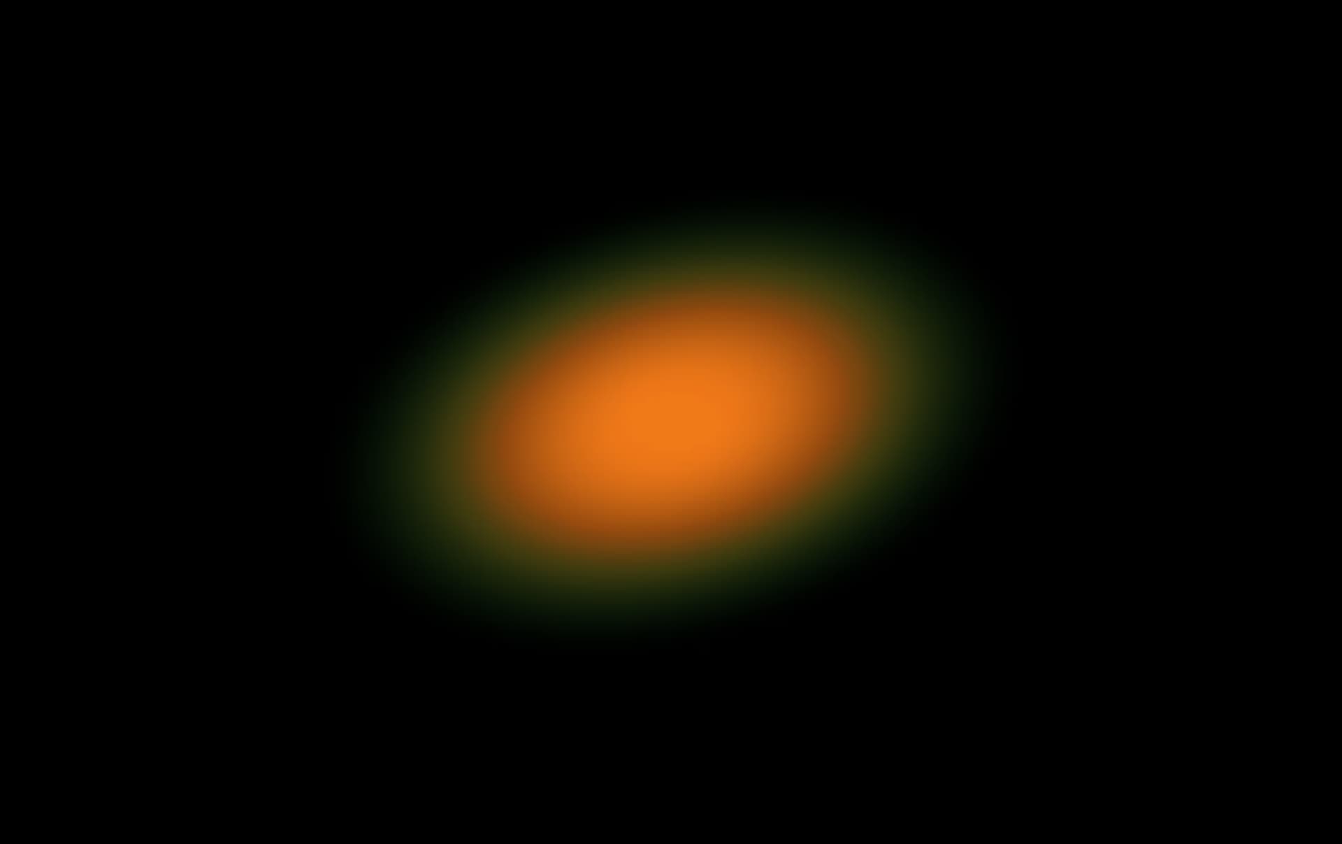 An image showing a vortex velocity field advecting an initial patch of color.