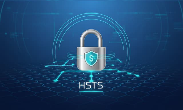 Cover image - a stylized padlock centered over a digital network, symbolizing HTTPS